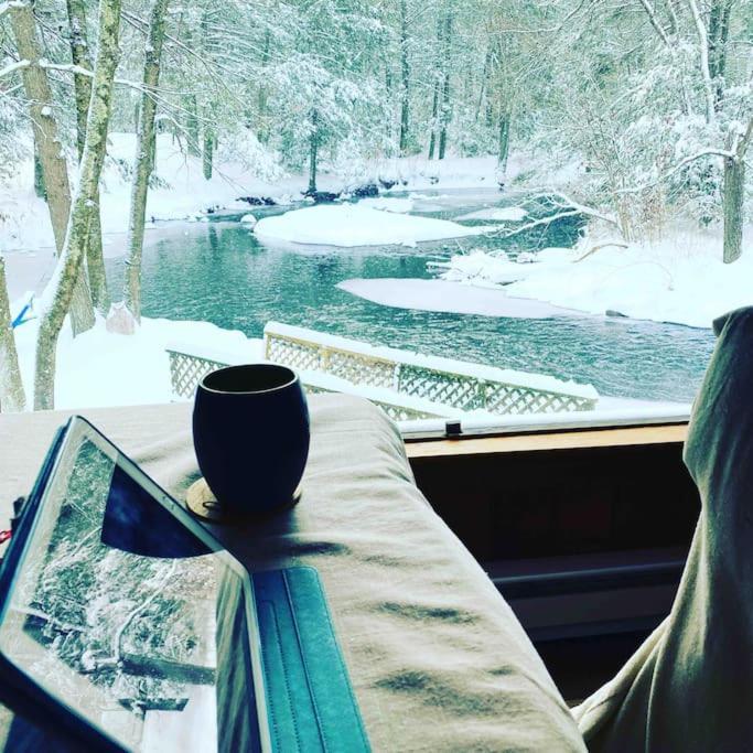 Peaceful Gateway To Island Creek Cottage イースト・ストラウズバーグ エクステリア 写真