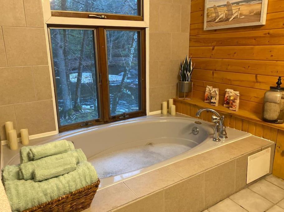 Peaceful Gateway To Island Creek Cottage イースト・ストラウズバーグ エクステリア 写真