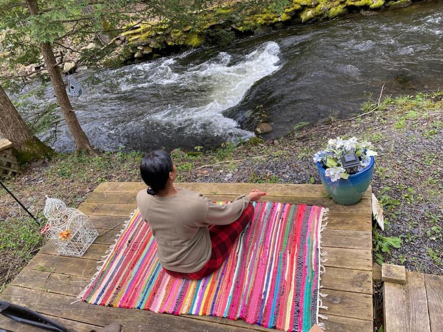 Peaceful Gateway To Island Creek Cottage イースト・ストラウズバーグ エクステリア 写真